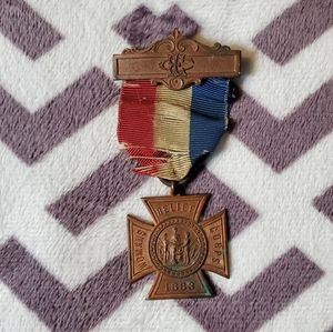 Antique Women's Relief Corps Brooch 1886 NO OFFERS